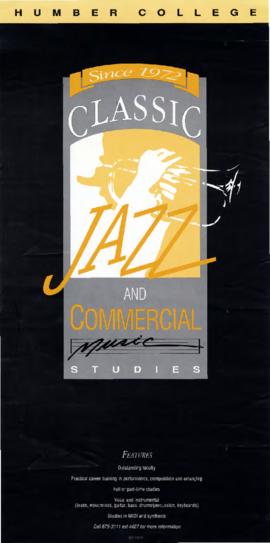 "Classic Jazz and Commercial Music Studies" : [poster]
