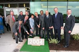 Officials at Guelph-Humber marker ceremony : [photograph]