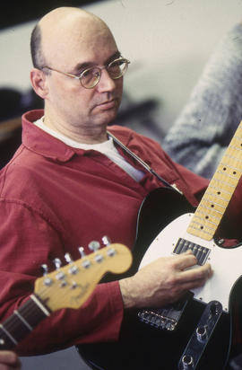 Photograph of music professor Ed Quinlan