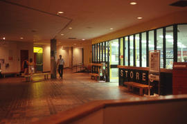 Photograph of the main entrance of the Bookstore