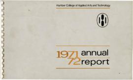 "Annual Report of Humber College of Applied Arts and Technology, 1971-1972"
