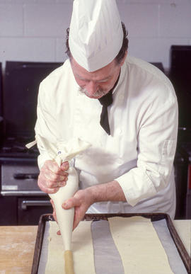 Photograph of chef Michael McFadden at work