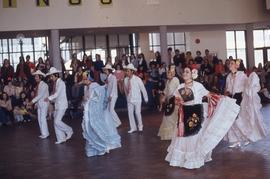 Cultural dance demonstration in the Councourse : [photograph]