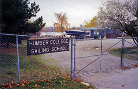 Photograph of the Front Gate at the Humber Sailing School
