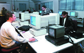 A photograph of the Digital Imaging Training Centre in N Building