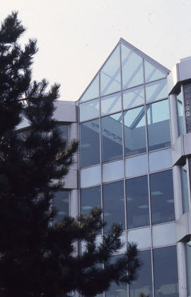 Photograph of the library building ("NX")
