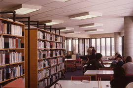Photograph of the Second Floor of the North Library