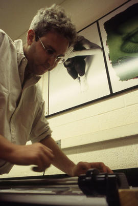 Photograph of Creative Photography student