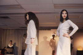 Photograph of Fashion Students Walking Down the Runway