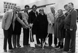 Photograph of the Ground Breaking Ceremony for Complex 5