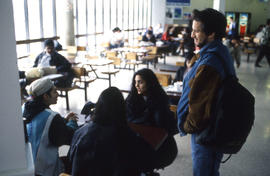 Photograph of Students in the Kites Cafeteria