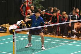 Badminton competition : [photograph]