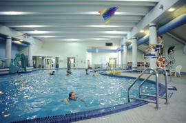 Photograph of the Humber Community Pool in use