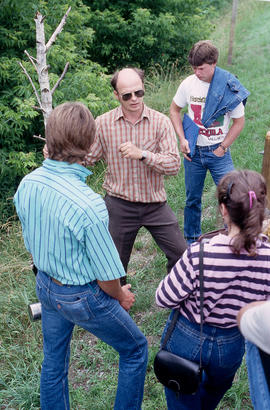 Photograph of Landscaping students