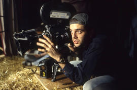 Photograph of student in the Cinematography program