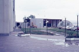 North construction in view from courtyard : [photograph]
