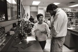 Photograph of persons in a lab