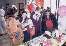 Photograph of an international event in E Building