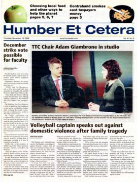 "Humber Et Cetera" : [volume 41, number 8]