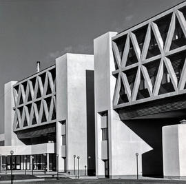 Photograph of an Outside View of the "E" Building
