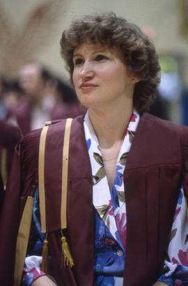 Photograph of a Graduating student