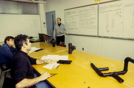 Photograph of students from the plumbing apprenticeship programme