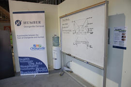 Photograph of a lesson on a whiteboard