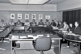Photograph of the OISE Research Team Meeting with Humber's Board of Governors