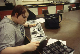 Photograph of a student in the Creative Photography program