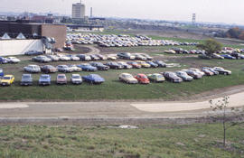 Photograph of vehicles parked at Humber