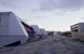 Photograph of the Business & Industry Services Centre (BISC) / Technology building N under co...