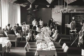Photograph of guests seated in the Humber Room