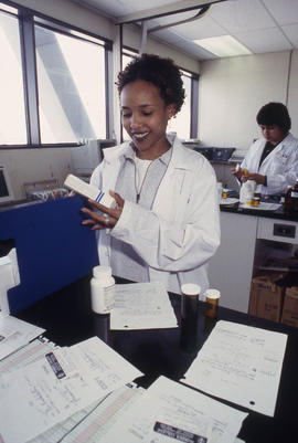 Photograph of  Pharmacy Assistant students at work