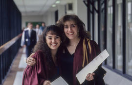Photograph of Two Graduates