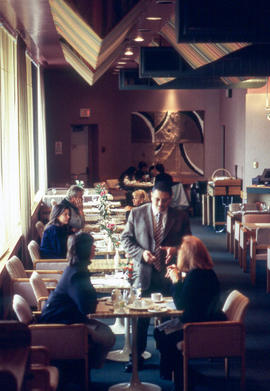 Photograph of people in the Humber Room