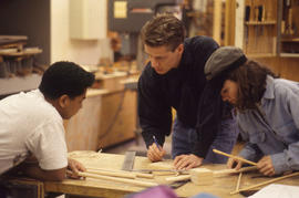 Photograph of a Cabinet Making Lab
