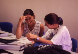 Photograph of learners in a summer language class