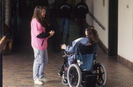 Photograph of Two Students Talking