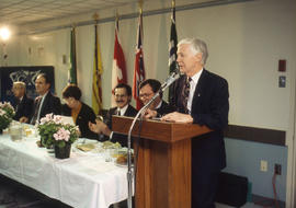 Photograph of a seminar on the topic of the internet