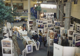 Photograph of a poster show in the Student Centre
