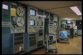 Photograph of the Video Control Console in the IMC