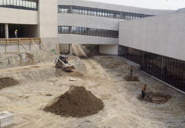Photograph of KX building construction