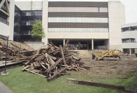 Photograph of KX building construction