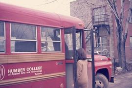 Humber bus outside James S. Bell Campus : [photograph]