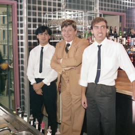 Photograph of bartending staff