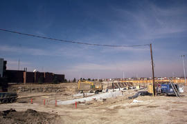 Photograph of the Business & Industry Services Centre (BISC) / Technology building N under co...