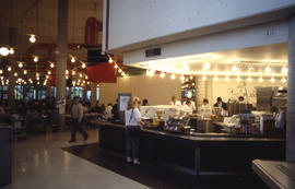 Photograph of the newly-renovated serving area in the Pipe