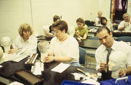 Photograph of students from the Funeral Services program