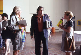 Photograph of Barry Callaghan and workshop attendees