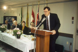 Photograph of a seminar on the topic of the internet